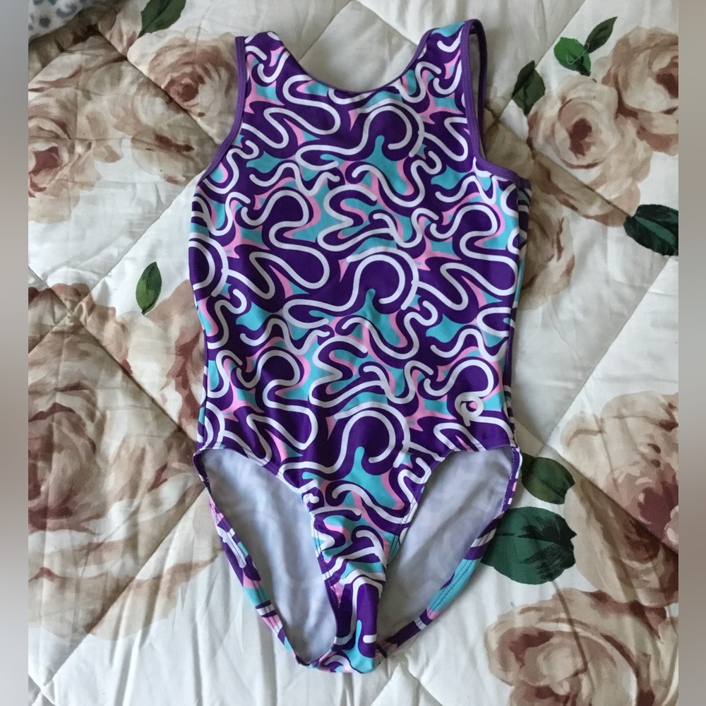Plum Practice Wear Gymnastics Leotard